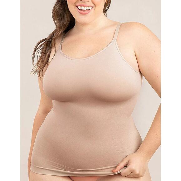 Shapermint Essentials Women's All Day Everyday Scoop Neck Cami Size XXL Oat NWT - Picture 1 of 8